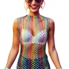 Visnet Jurk Rainbow Pride