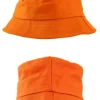 Vissershoedje oranje