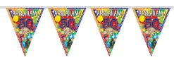 Vlaggenlijn Abraham Knalfeest 10m