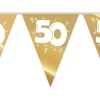 Vlaggenlijn goud jaar 50 jaar 10m