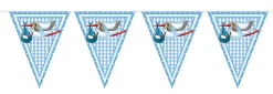 Vlaggenlijn jongen - meisje 10meter