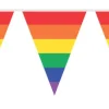 vlaggenlijn pe 10m regenboog