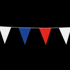 Vlaggenlijn rood wit blauw 10m