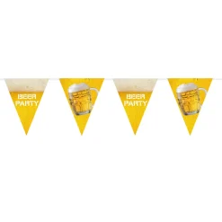 Vlaggenlijn XL bier 6 meter