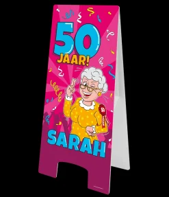 Warning Sign - Sarah cartoon