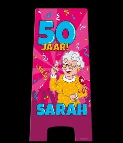 Warning Sign - Sarah cartoon