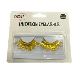 Wimpers Metallic Goud