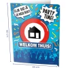 Window sign Welkom thuis
