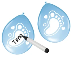Writable Balloons Baby Boy - Girl 6st