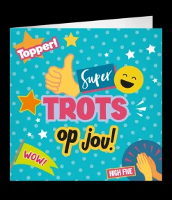 XL Wenskaart Trots
