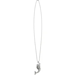 Zeemeermin ketting zilver