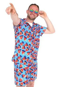 Zomersetje watermeloen ijs