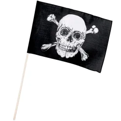 Zwaaivlag Piraten Classic 30x45cm